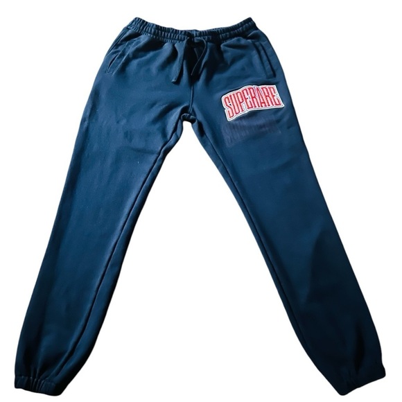 SUPERARE MEN’S NAVY FINISHER JOGGERS SIZE MEDIUM - Picture 1 of 11